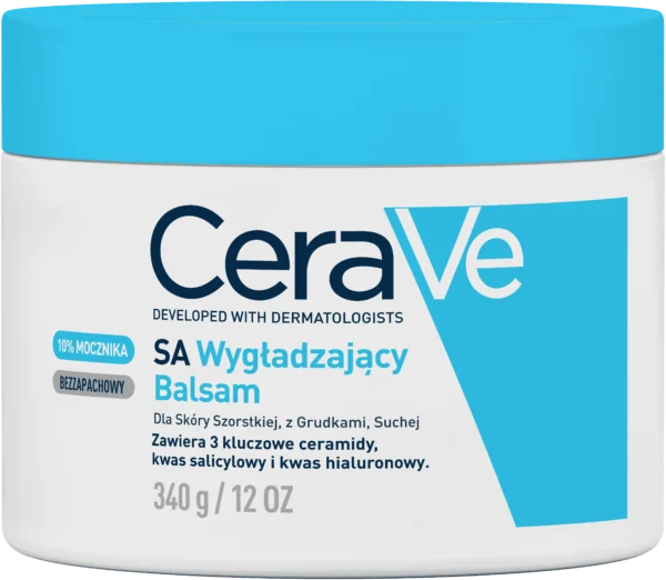 CeraVe balsam wygładzający do twarzy i ciała, 340 g