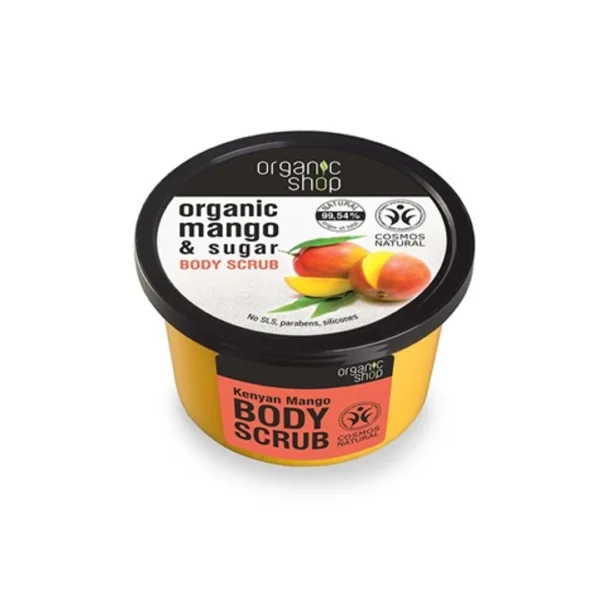Organic Shop scrub do ciała, mango i cukier, 250 ml