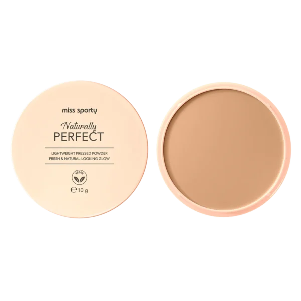 Miss Sporty Naturally Perfect puder prasowany do twarzy 003 Natural, 10 g - obrazek 3
