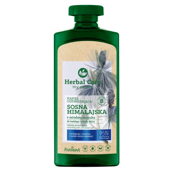 Herbal Care Kąpiel odświeżająca Sosna Himalajska z miodem manuka, 500 ml