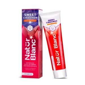 Sylveco Natur Blanc pasta do zębów remineralizująca Sweet Cinnamon, 100 ml