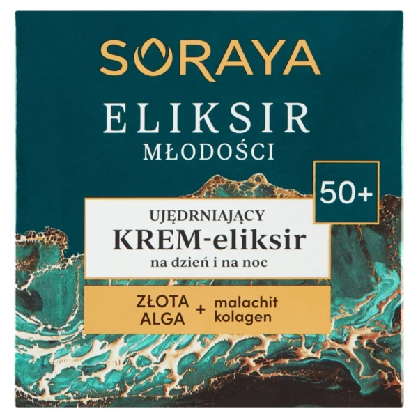Soraya Eliksir Młodości ujędrniający krem 50+ na dzień i na noc, 50 ml