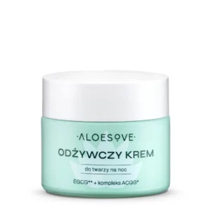 Aloesove odżywczy krem do twarzy na noc, 50 ml