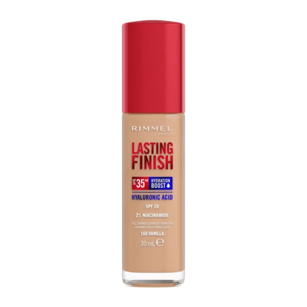 Rimmel Lasting Finish Foundation Podkład do twarzy nr 160 Vanilla, 30 ml - obrazek 2