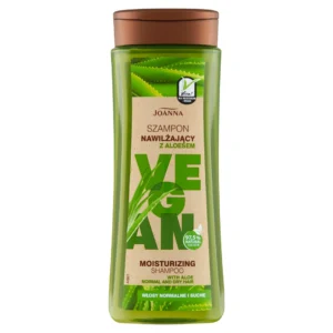Joanna Vegan szampon nawilżający z aloesem, 300 ml