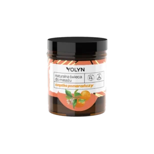Yolyn naturalna świeca do masażu, cząstka pomarańczy, 120 ml