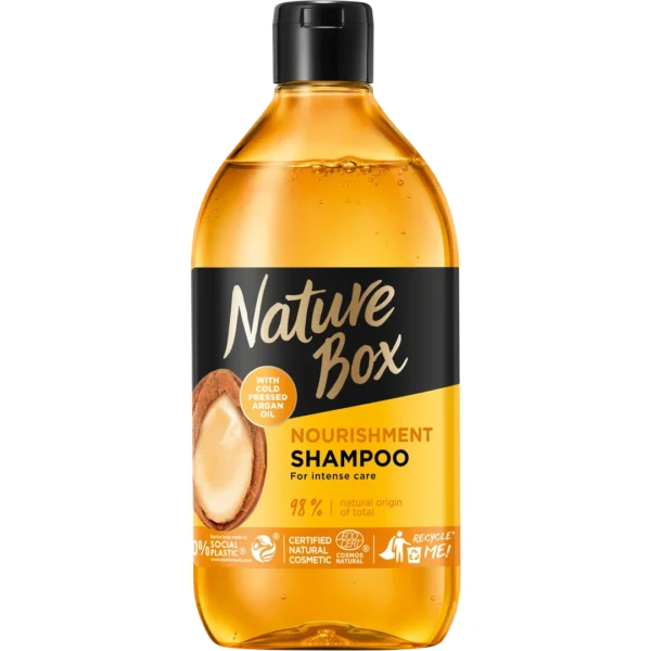 Nature Box Nourishment szampon do włosów Argan, 385 ml