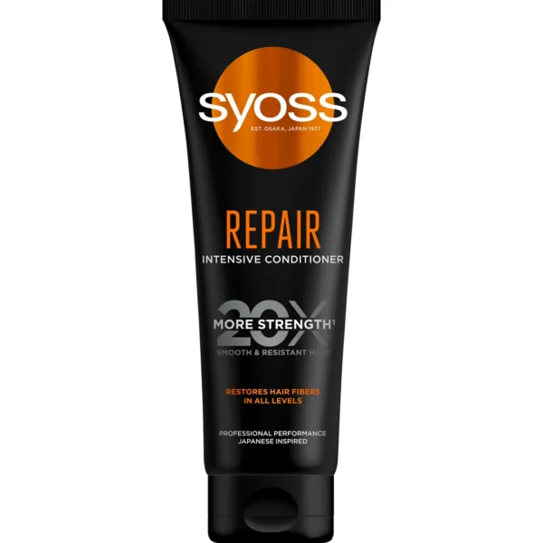 Syoss Repair 20 X More Strength odżywka do włosów zniszczonych, 250 ml