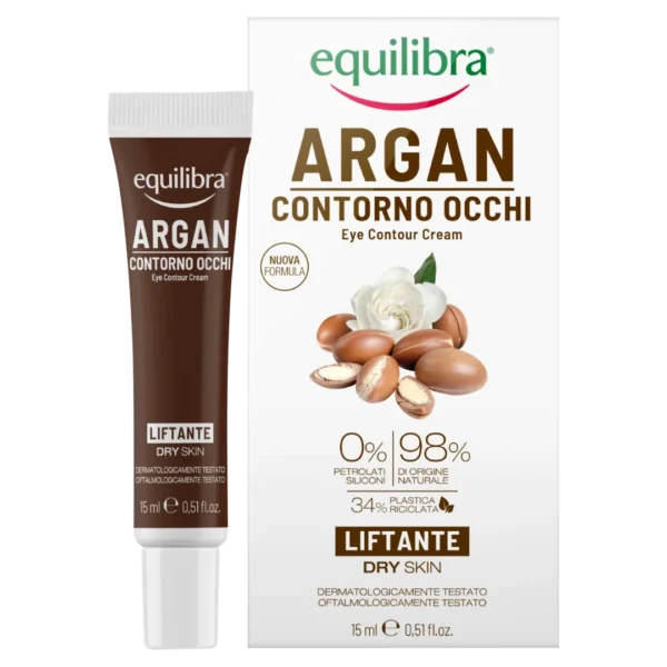 Equilibra Arganowy krem pod oczy liftingujący, 15 ml