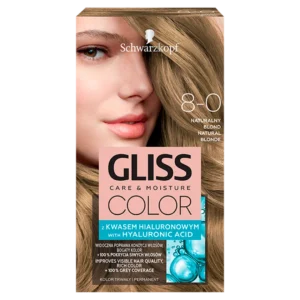 Schwarzkopf Gliss Color farba do włosów do włosów nr 8-0 Naturalny blond, 1 szt.