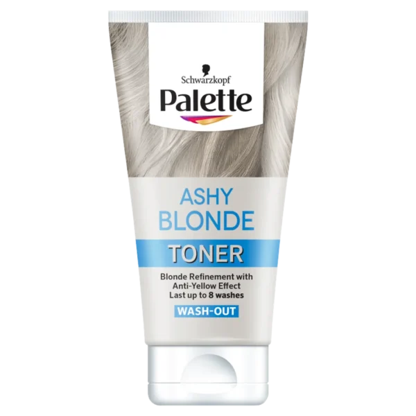 Palette Ashy Blonde toner do włosów przeciwko żółtym tonom, 150 ml