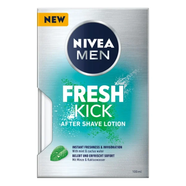 Nivea Men Fresh Kick woda po goleniu, 100 ml - obrazek 3