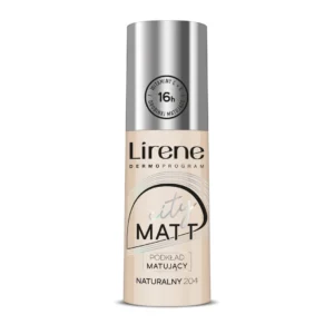 Lirene City Matt podkład matujący do twarzy 204 Naturalny, 30 ml