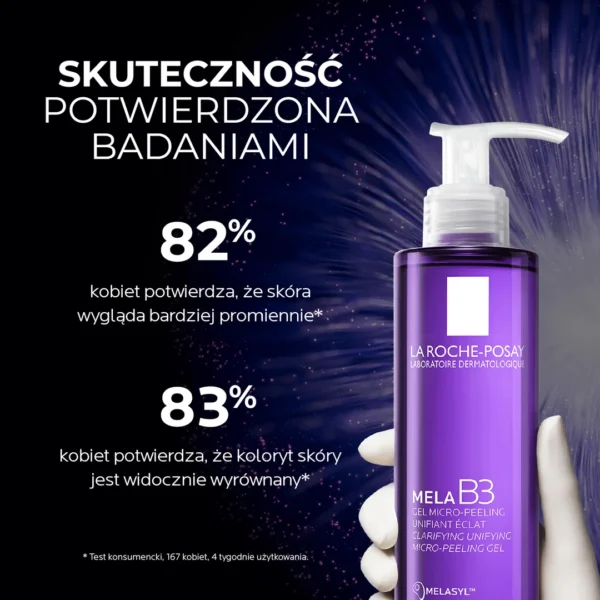 La Roche-Posay Mela B3 mikro-peelingujący żel oczyszczający przeciw przebarwieniom, 200 ml - obrazek 4