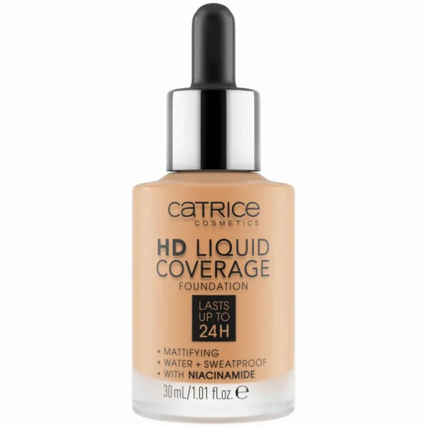 Catrice HD Liquid Coverage podkład do twarzy 034 Medium Beige, 30 ml