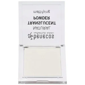 Benecos naturalny matujący puder transparentny Mission Invisible, 6,5 g