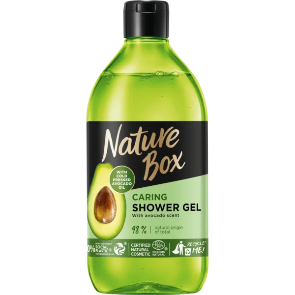 Nature Box żel pod prysznic Awokado, 385 ml