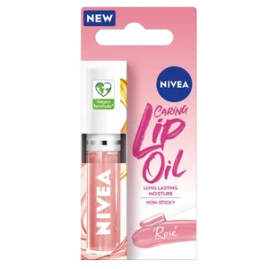 Nivea Caring Lip Oil pielęgnujący olejek do ust Rose, 5,5 ml