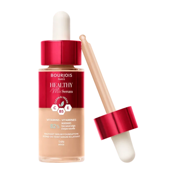 Bourjois Healthy Mix Clean & Vegan podkład do twarzy 54 Beige, 30 ml - obrazek 3