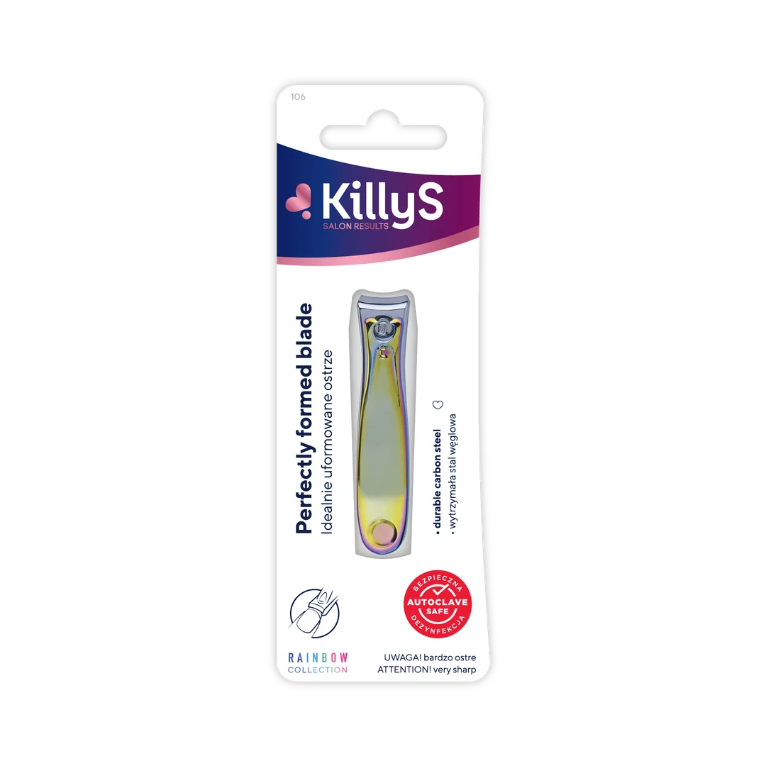 KillyS obcinacz do paznokci Rainbow, 1 szt.