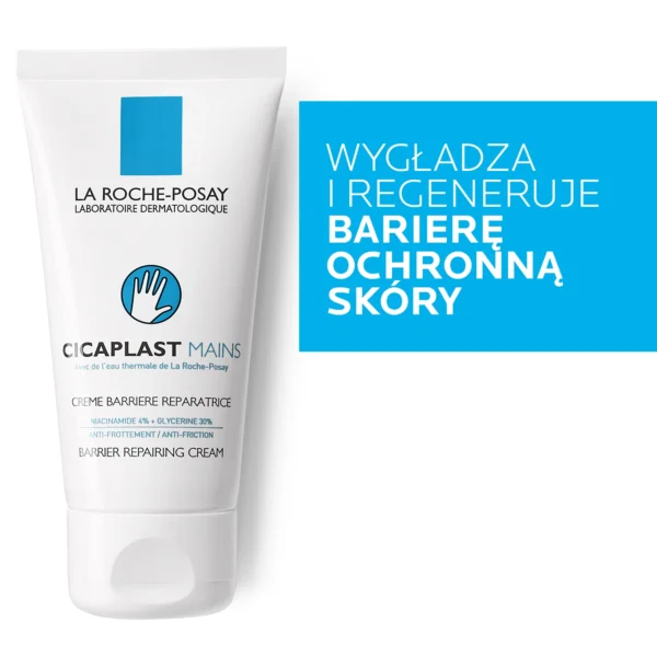 La Roche-Posay Cicaplast regenerujący, barierowy krem do rąk, 50 ml