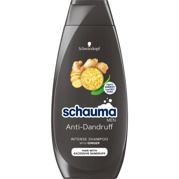 Schwarzkopf Schauma Anti-Dandruff x3 Intensive szampon do włosów dla mężczyzn, 400 ml