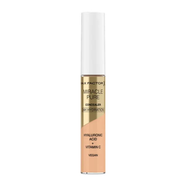 Max Factor Miracle Pure Concealer korektor rozświetlający do twarzy 01, 7,8 ml - obrazek 2