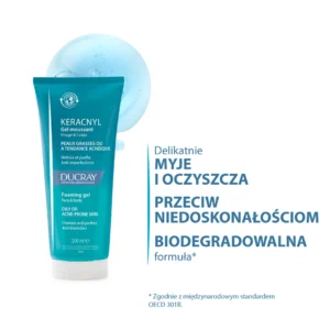 Ducray Keracnyl żel pieniący, 200ml