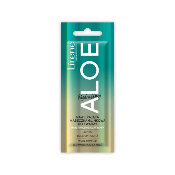 Lirene Nawilżająca maseczka glinkowa do twarzy Hydrating Aloe, 6 ml - obrazek 3