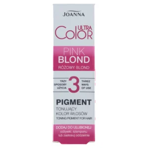 Joanna Ultra Color pigment tonujący, różowy blond, 150 ml