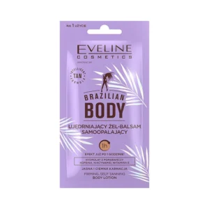 Eveline Cosmetics Brazilian Body ujędrniający żel-balsam samoopalający, 12 ml
