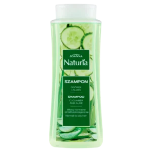 Joanna Naturia szampon do włosów z ogórkiem i aloesem, 500 ml