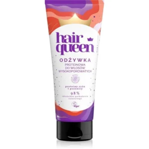 Hair Queen proteinowa odżywka do włosów wysokoporowatych, 200 ml