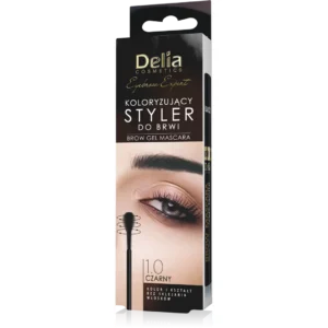 Delia Eyebrow Expert styler do brwi w butelce 1.0 Czarny, 11 ml