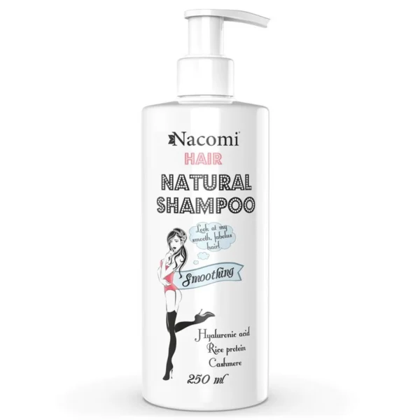 Nacomi szampon wygładzająco-nawilżający, 250 ml