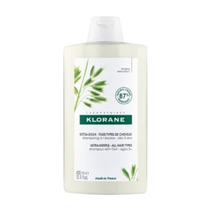 Klorane szampon do włosów z owsem, 400 ml