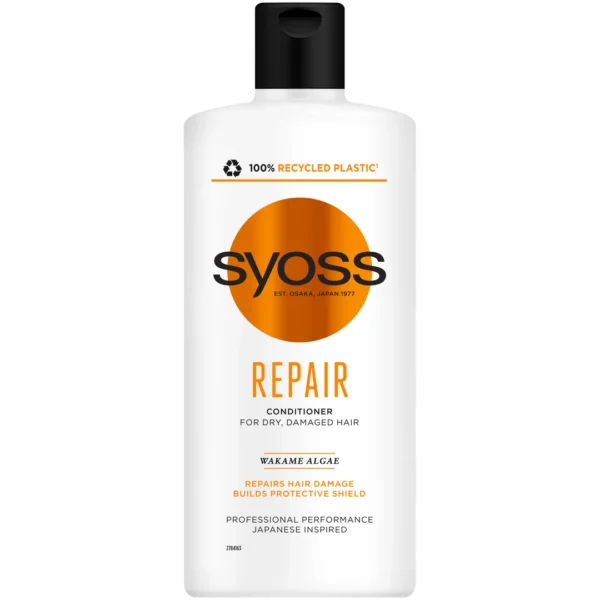 Syoss Repair odżywka do włosów zniszczonych, 440 ml - obrazek 3