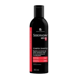 Seboradin Men szampon przeciw przedwczesnemu wypadaniu włosów, 200 ml