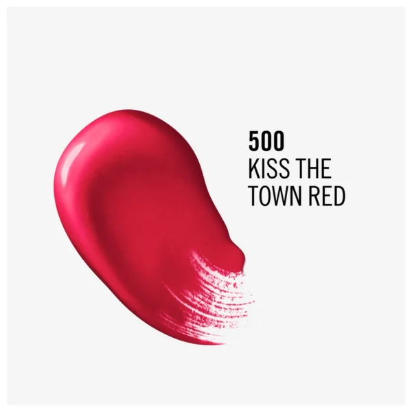 Rimmel Lasting Provocalips pomadka do ust w płynie 500 Kiss The Town Red, 6 ml - obrazek 4