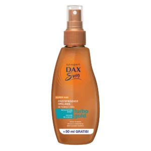 Dax Sun Turbo Gold przyspieszacz opalania do twarzy i ciała, 200 ml