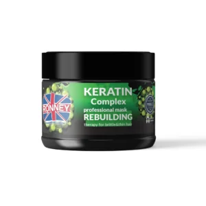 RONNEY Keratin Complex odbudowująca maska z keratyną do włosów suchych i łamliwych, 300 ml