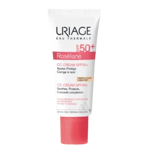 Uriage Roséliene krem CC do cery naczynkowej SPF 50+, 40 ml
