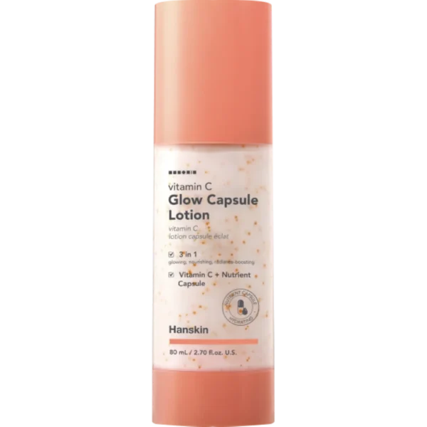 Hanskin balsam do twarzy rozświetlający z witaminą C, 80 ml - obrazek 2
