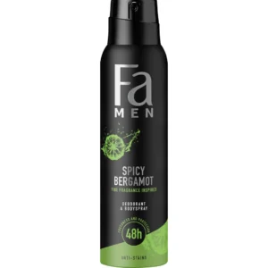Fa Men Deo Spray Spicy Bergamot dezodorant, 150 ml