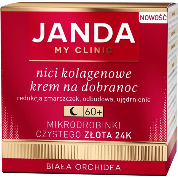 Janda My Clinic Nici kolagenowe krem na dobranoc 60+, 50ml