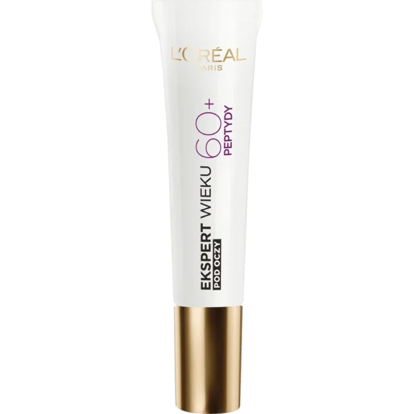 L’Oréal Paris Ekspert Wieku przeciwzmarszczkowy krem odbudowujący pod oczy 60+, 15 ml