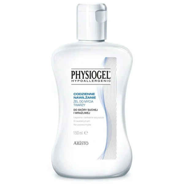 Physiogel Codzienne Nawilżanie żel do mycia twarzy do skóry suchej i wrażliwej, 150ml