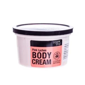 Organic Shop krem do ciała różowe liczi, 250 ml