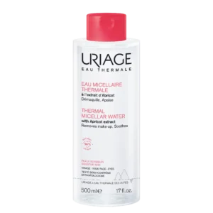 Uriage Termalna Woda Micelarna z ekstraktem z Moreli do skóry wrażliwej, 500 ml