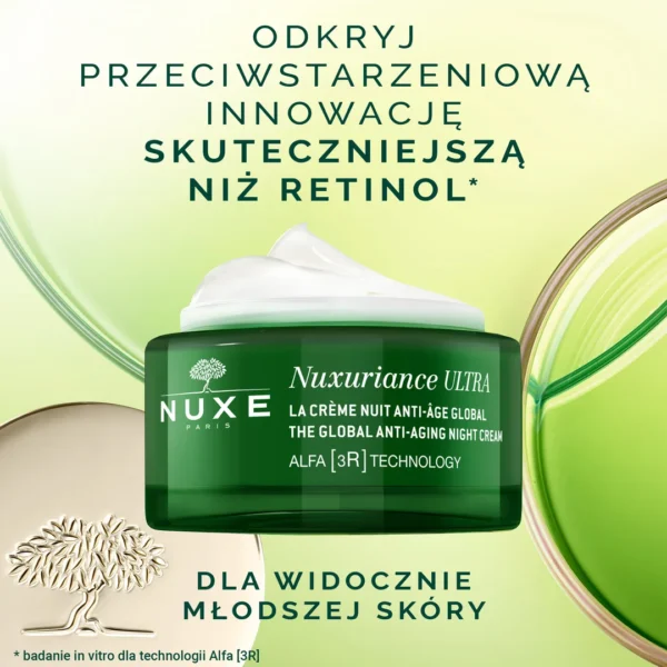 NUXE Nuxuriance Ultra krem do twarzy przeciwstarzeniowy na noc, 50 ml
